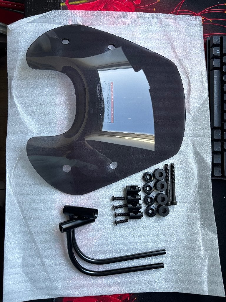 Nieuw laag windscherm smoked Piaggio zip 2000!, Ophalen of Verzenden, Nieuw, Overige typen, Piaggio