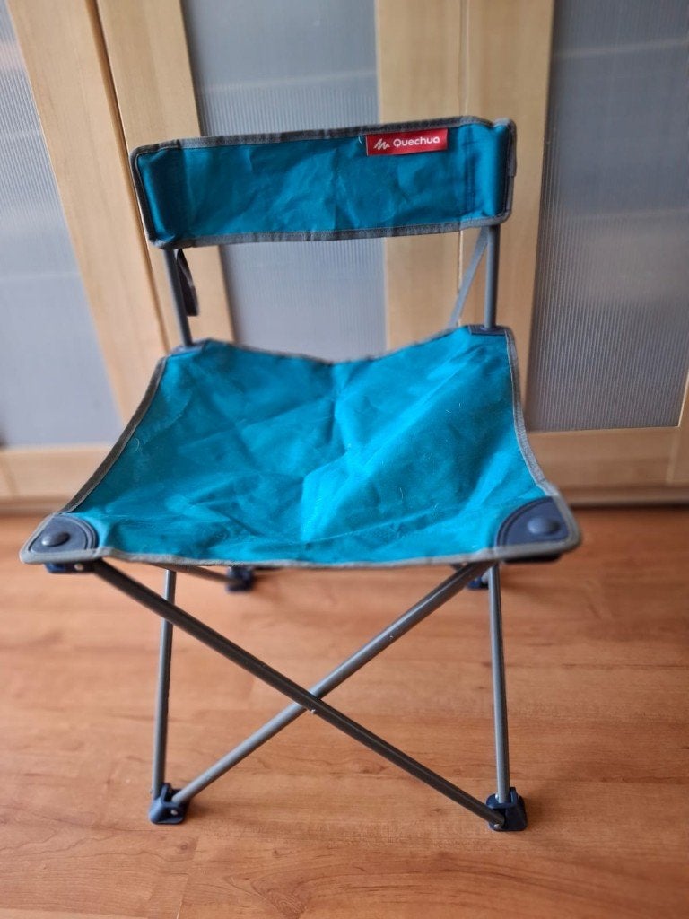 opvouwbaar (vis)stoeltje voor de camping, Ophalen of Verzenden, Zo goed als nieuw
