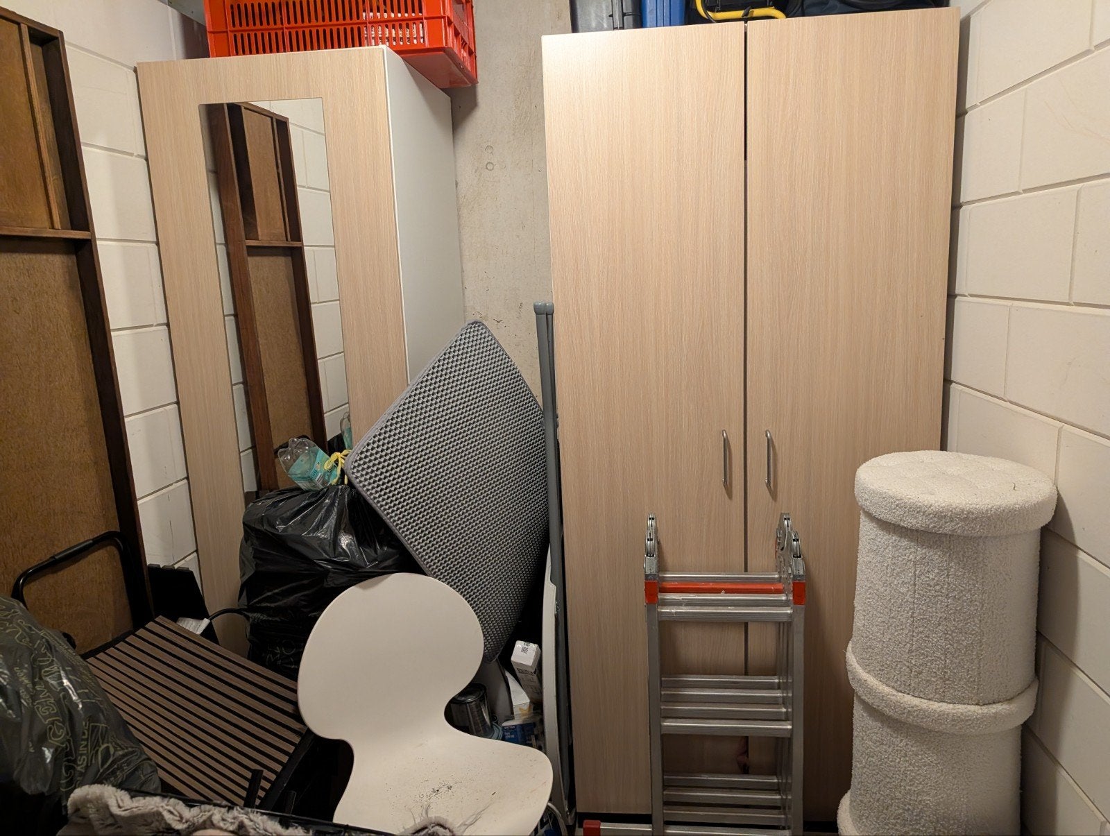 Kledingkast, Ophalen, Modern en functioneel, 100 tot 150 cm, 200 cm of meer