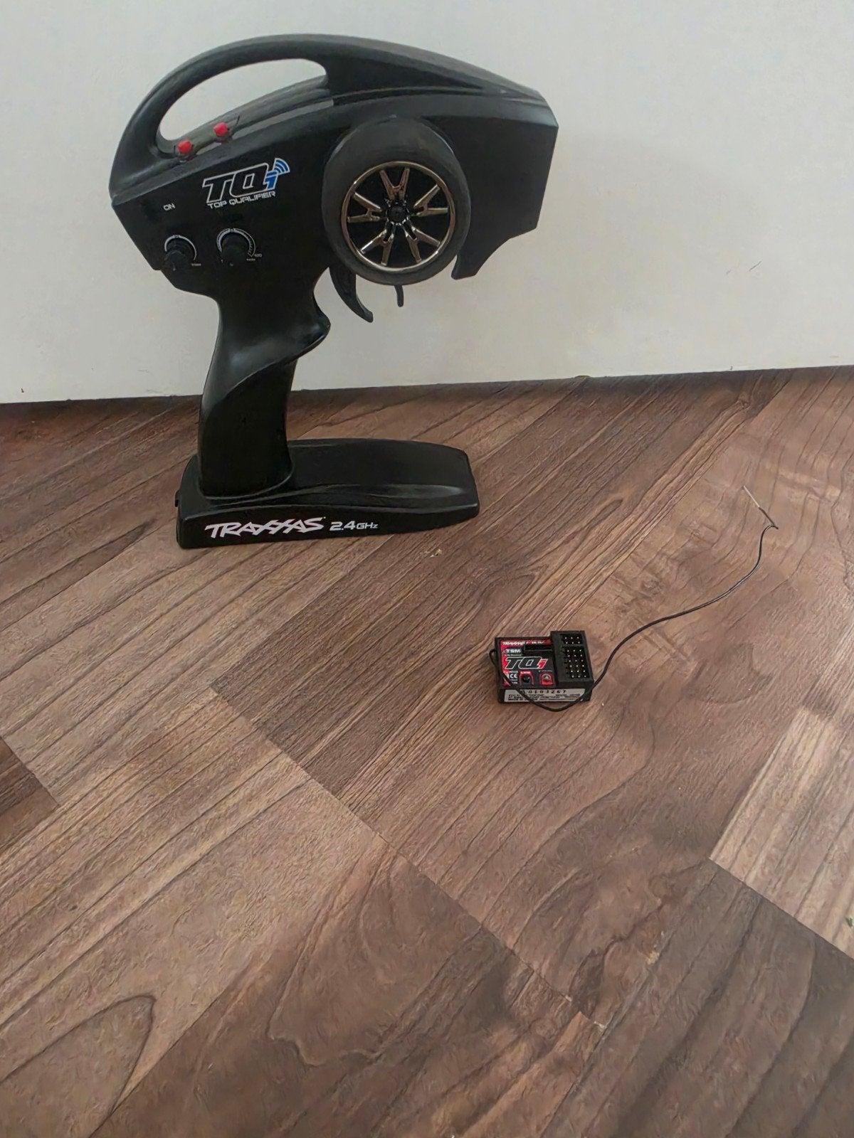 Traxxas TQi 2.4GHz Zender met TSM Ontvanger, Ophalen of Verzenden, Gebruikt, Onderdeel