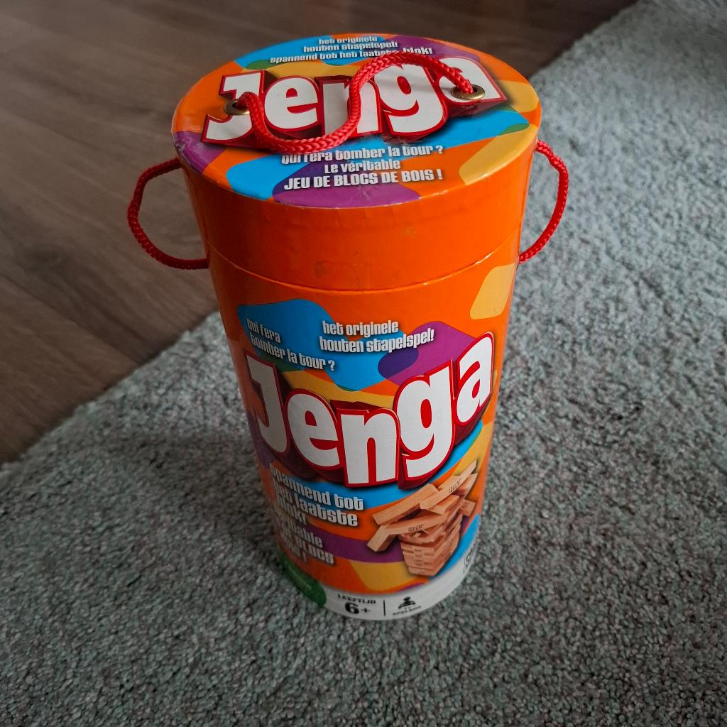 Jenga, Vijf spelers of meer, Ophalen, Zo goed als nieuw, Parker