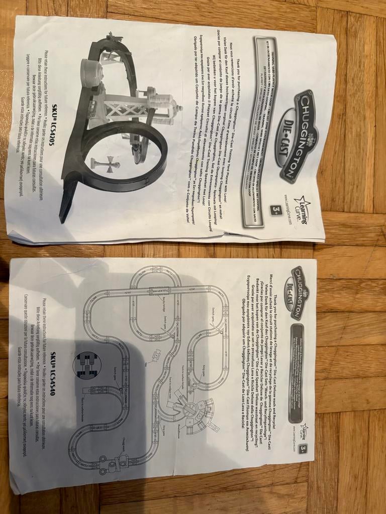 Chuggington Treinset met veel rails en accessoires, Ophalen of Verzenden, Gebruikt