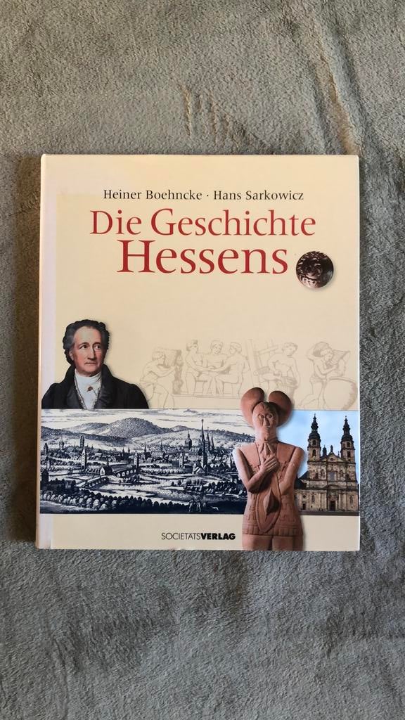 Heinrich Boehncke.  Die geschichte Hessens, Ophalen of Verzenden, Zo goed als nieuw