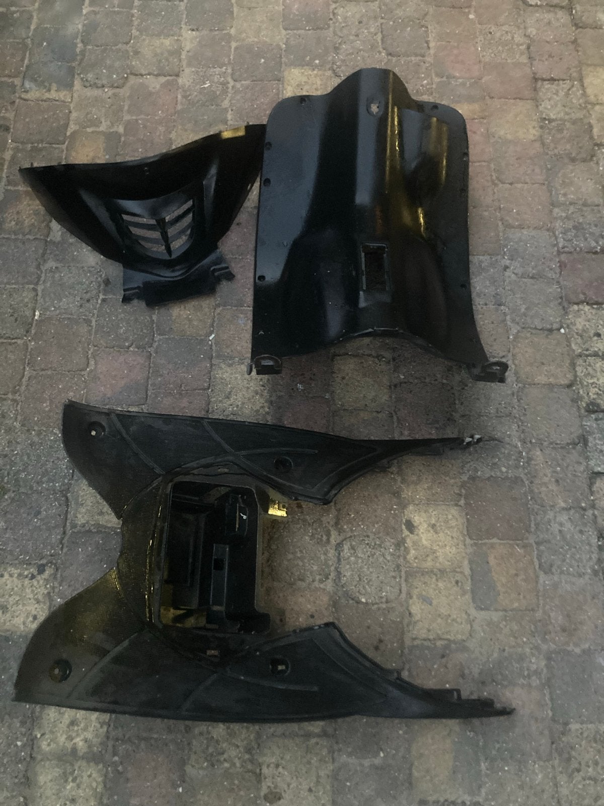 Sym Mio binnenkappenset - Ophalen in Apeldoorn, Fietsen en Brommers, Brommeronderdelen | Scooters, Ophalen, Gebruikt, Kap, SYM