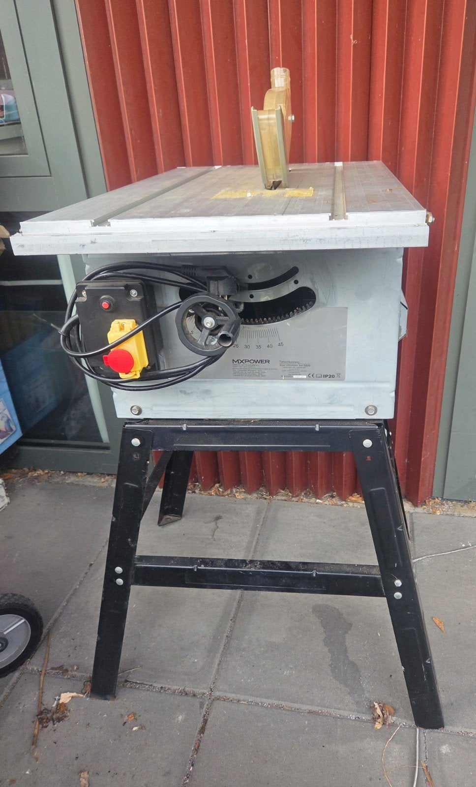 MX Power Tafelcirkelzaag / Tafelzaag 1600W, Doe-het-zelf en Verbouw, Ophalen, Gebruikt, Cirkelzaag, 70 mm of meer