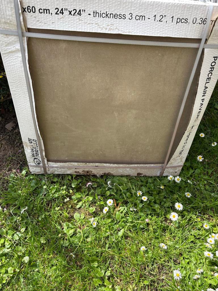 Tuintegels houtlook en andere tegels nieuw, Tuin en Terras, Keramiek, Nieuw, Ophalen of Verzenden, Minder dan 5 m²