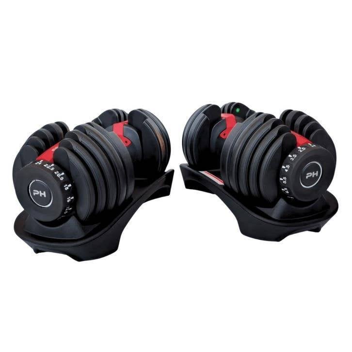 PH Fitness Verstelbare Dumbbells 24KG - Set 2x