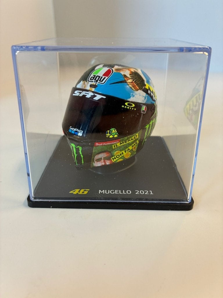 69718: Helm - MotoGP - Valentino Rossi - Mugello 2021 - 1:5, Overige typen, Zo goed als nieuw, Bachsatztstr. 54 D 72131 Ofterdingen, Germany