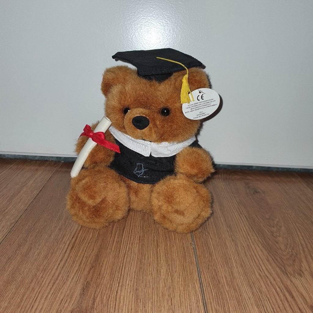 Geslaagd Knuffel Met Diploma, Hobby en Vrije tijd, Feestartikelen, Ophalen of Verzenden, Zo goed als nieuw, Overige