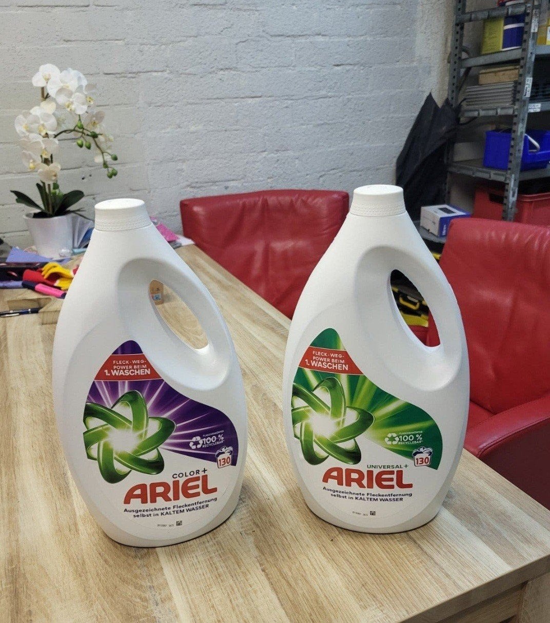 Ariel Vloeibaar Wasmiddel + Universal+ 130 Wasbeurten, Ophalen