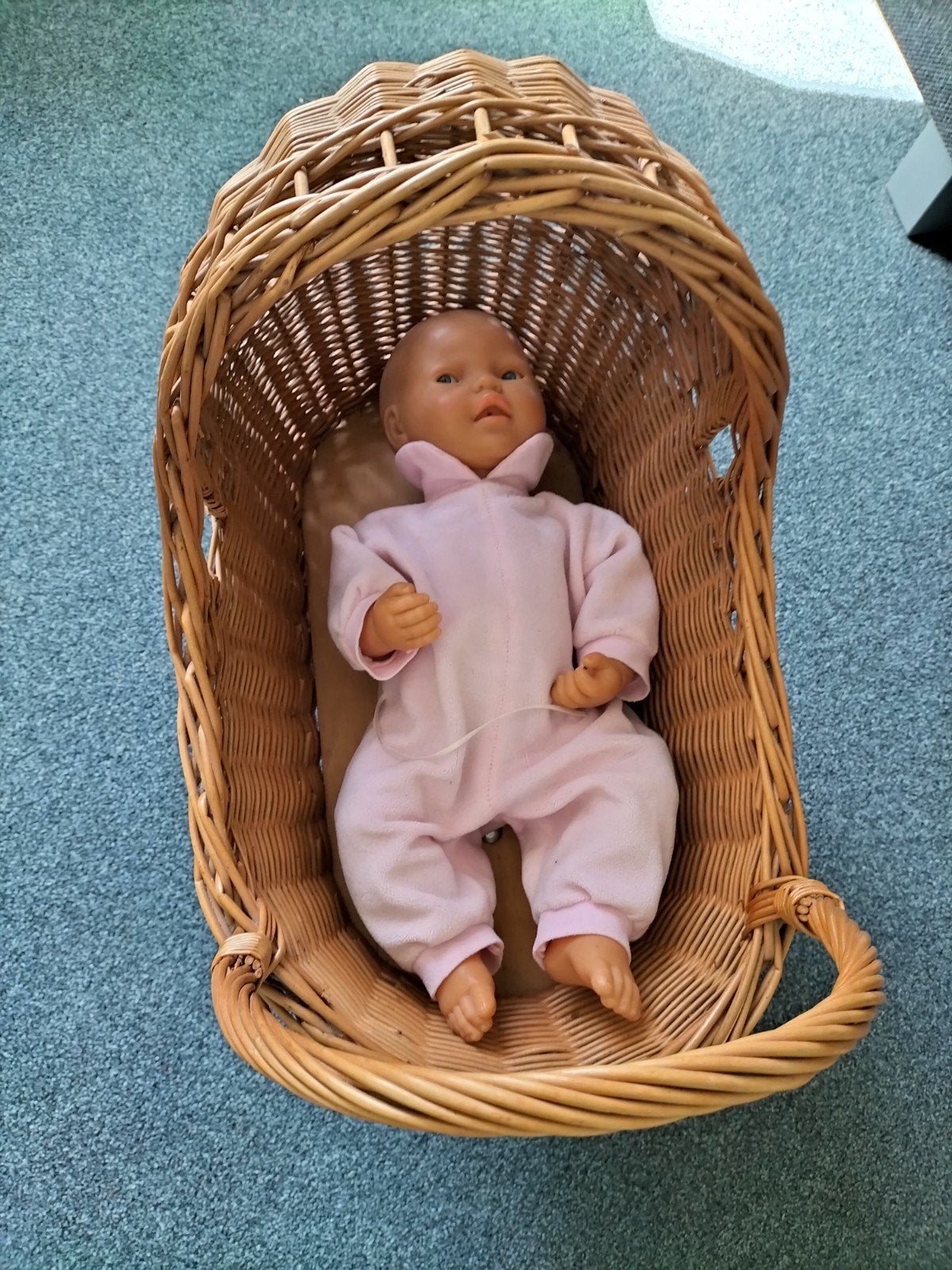 te koop poppen wandelwagen, Ophalen, Gebruikt, Babypop