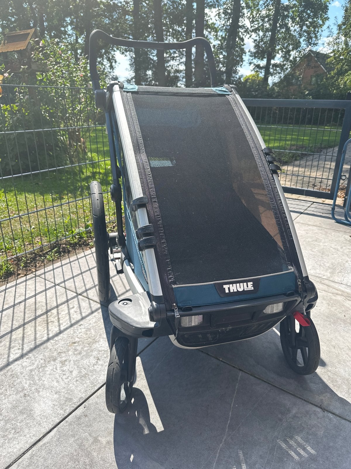 Thule Cross fietskar - Zo goed als nieuw, compleet!, Ophalen, Vering, 20 tot 40 kg, Zo goed als nieuw