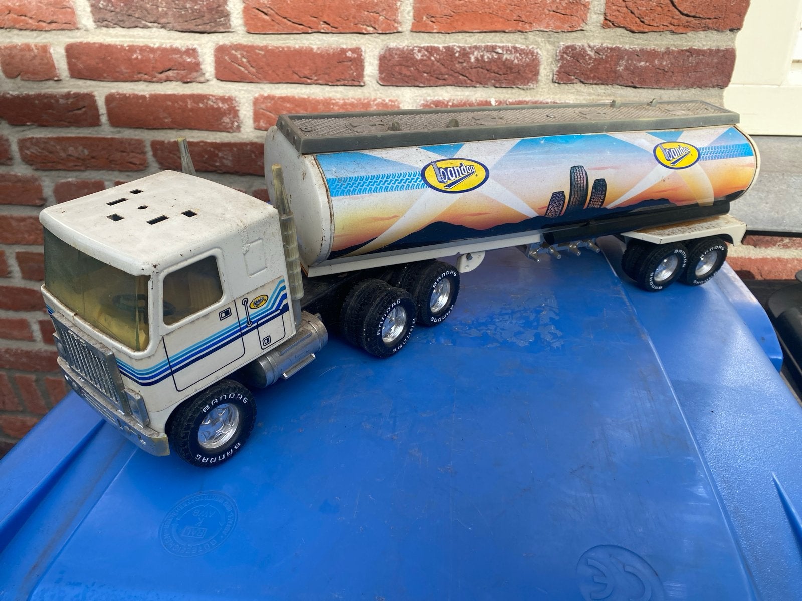 Vintage Nylint GMC Tankwagen Speelgoedtruck, Ophalen of Verzenden, Gebruikt