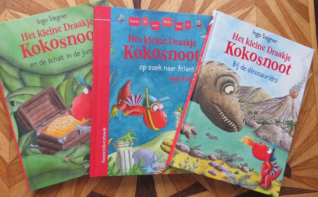 Het Kleine Draakje Kokosnoot - Vijf boeken, 5 of 6 jaar, Fictie algemeen, Ophalen of Verzenden, Zo goed als nieuw