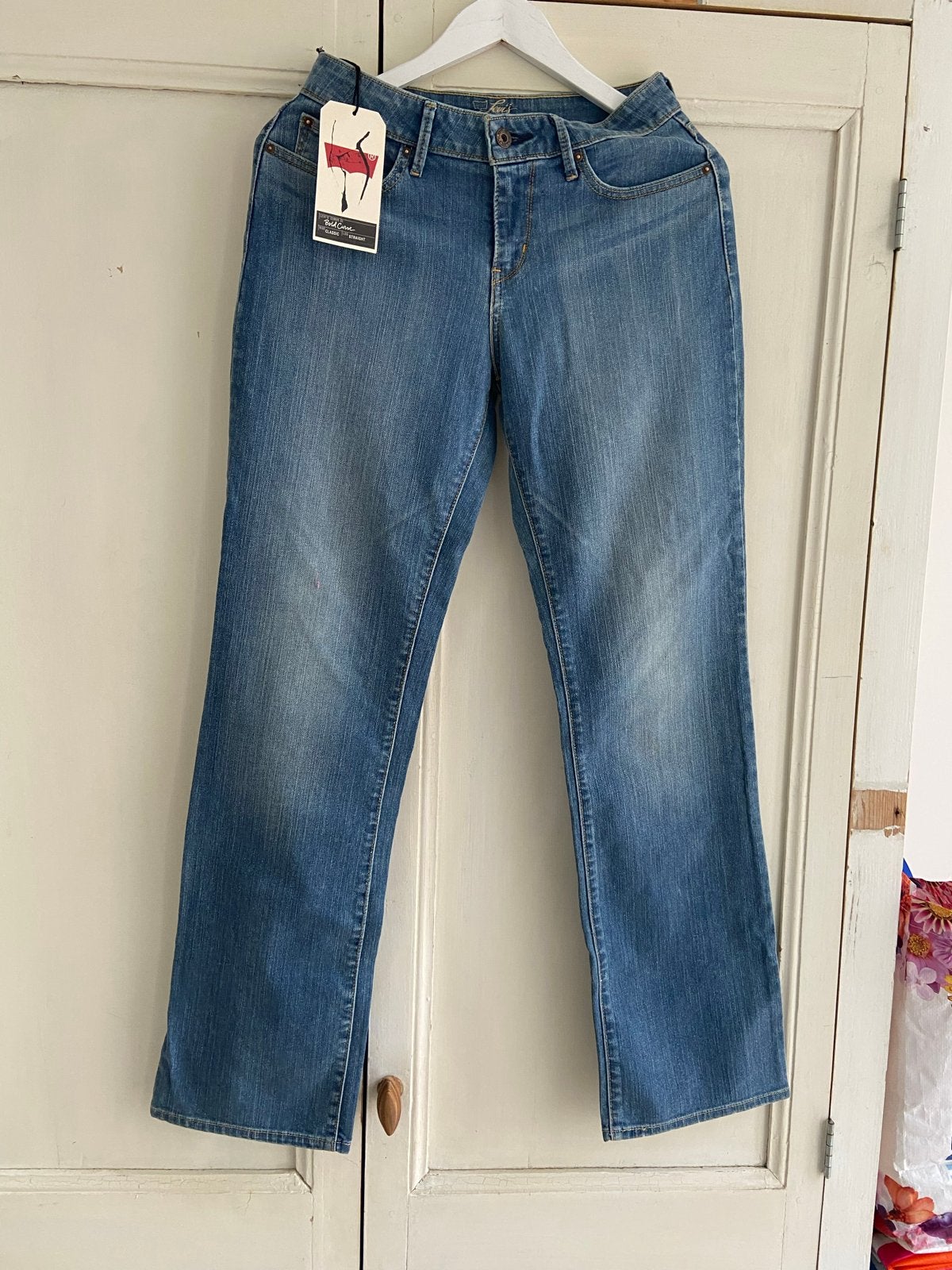 Nieuwe Levi's Bold Curve Classic Straight Leg Jeans W29, Ophalen, Nieuw, Blauw, W28 - W29 (confectie 36)