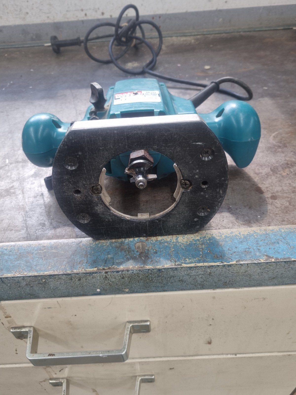 Goed werkende Makita bovenfrees 3620, Gebruikt, Ophalen of Verzenden, Elektrisch, Makita