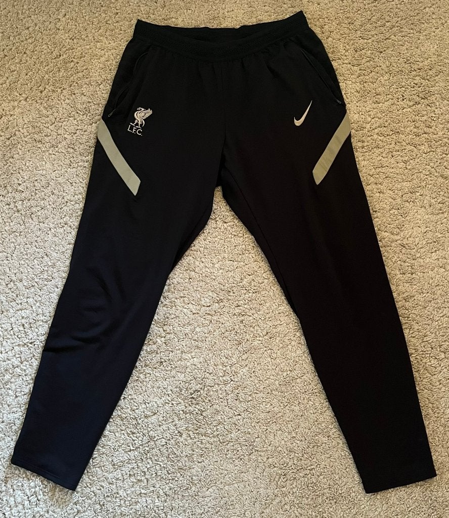 Nike Dri-FIT Liverpool FC Trainingsbroek Zwart Maat Heren L, Maat L, Ophalen of Verzenden, Zo goed als nieuw, Broek