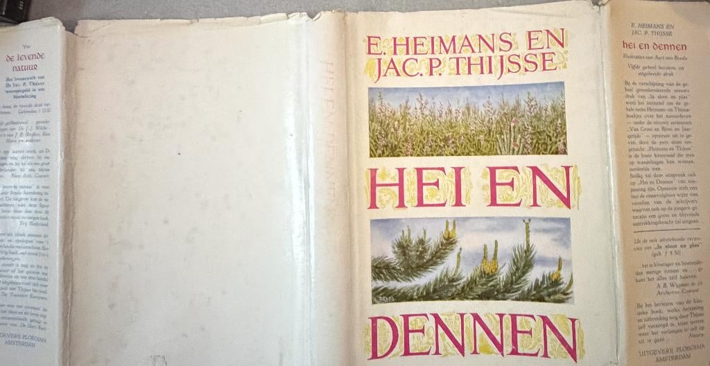 Jac P Thijssen en E Heimans Hei en Dennen, Boeken, Natuur, Ophalen of Verzenden, Gelezen, Vogels