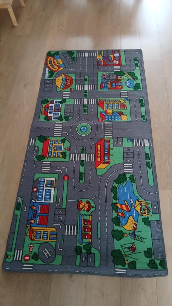 Groot speelkleed, autokleed, Ophalen, Gebruikt