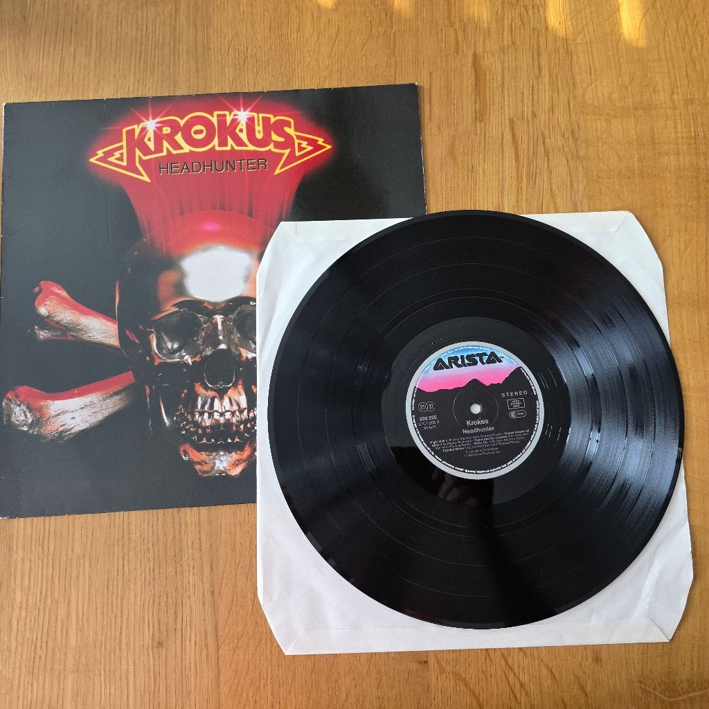 Krokus – Headhunter (EU1980's) (VG+/VG+), Ophalen of Verzenden