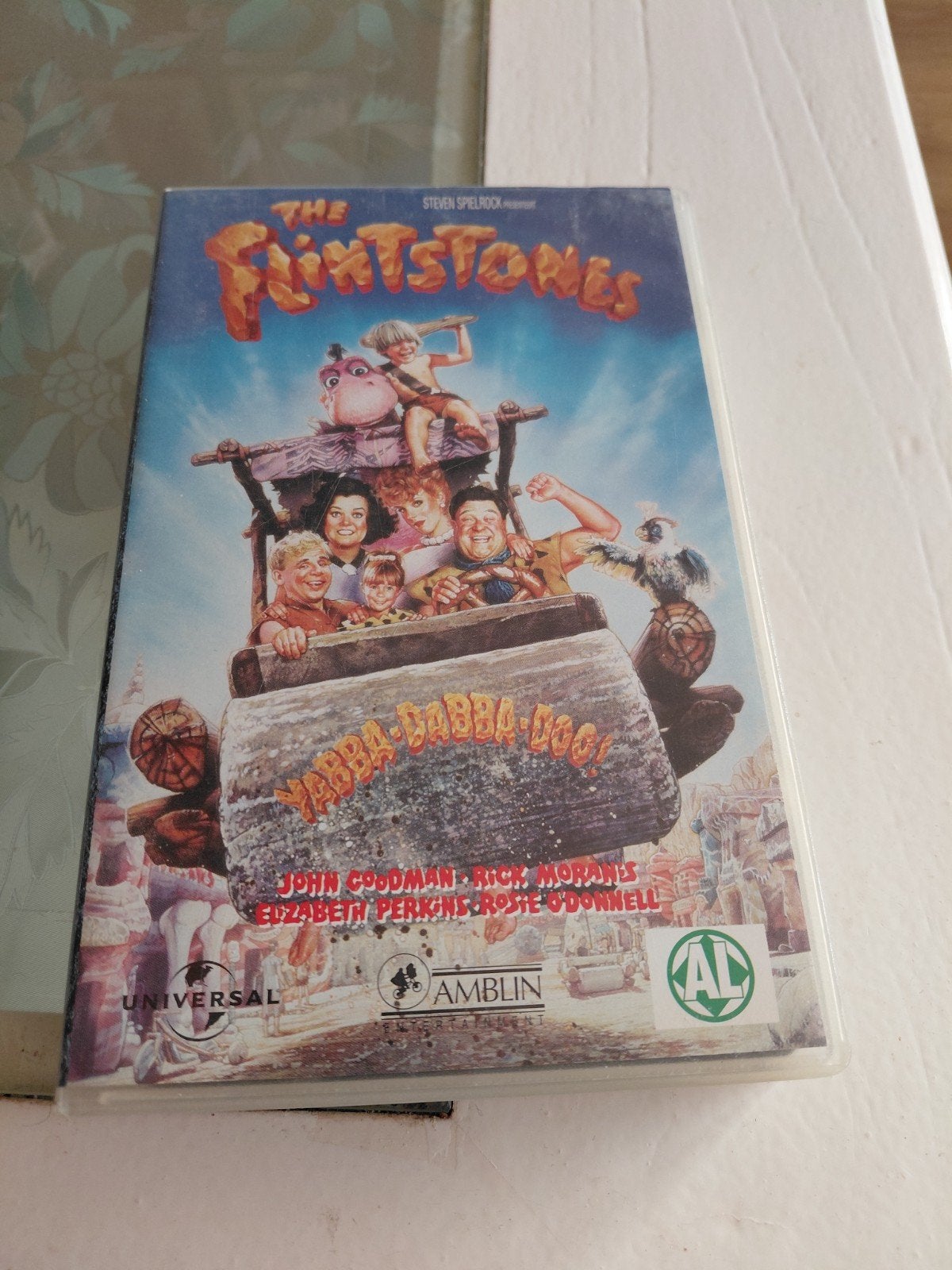 Steven Spielberg The Flintstones videoband., Nederlands ondertiteld, Alle leeftijden, Ophalen of Verzenden, Komedie