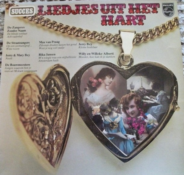 LP Liedjes Uit Het Hart - Diverse Artiesten., Cd's en Dvd's, LP, Verzenden, Zo goed als nieuw, Levenslied of Smartlap