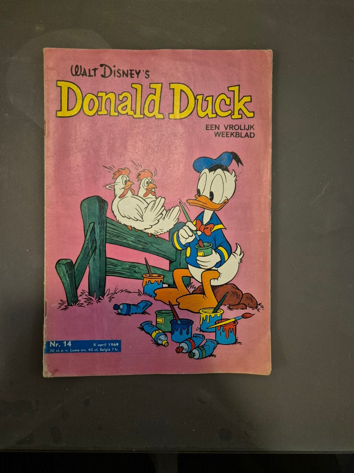 Donald Duck Weekblad 1969 - Nummer 14, Boeken, Ophalen of Verzenden
