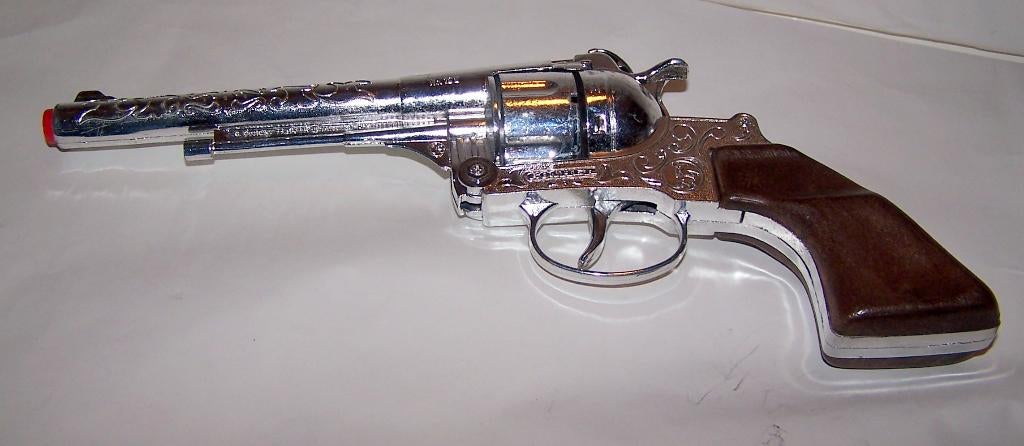 Gonher klappertjes-speelgoedpistool. 12 shot. Nieuwstaat., Ophalen of Verzenden, Zo goed als nieuw