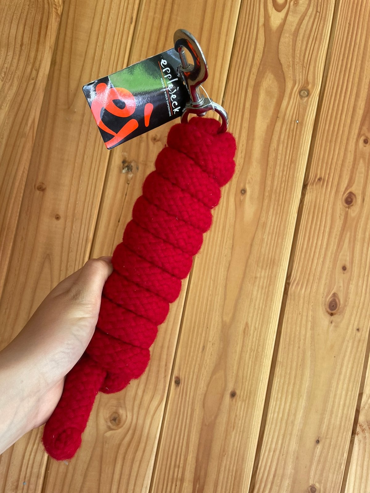 Rood halstertouw, Verzenden, Zo goed als nieuw