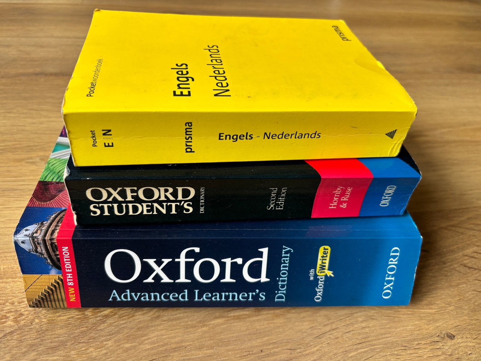 Woordenboeken Oxford Engels en engels nederlands, Ophalen of Verzenden, Gelezen, Prisma of Spectrum, Engels