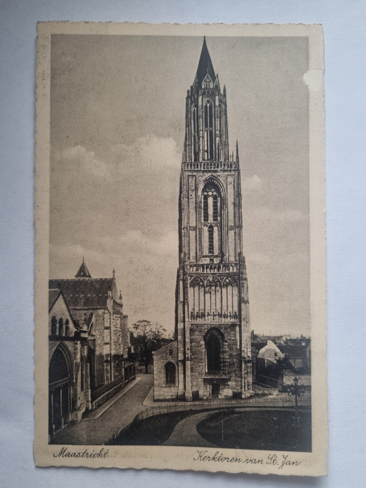 Maastricht - Kerktoren van St. Jan, Ophalen of Verzenden, Voor 1920, Ongelopen, Limburg