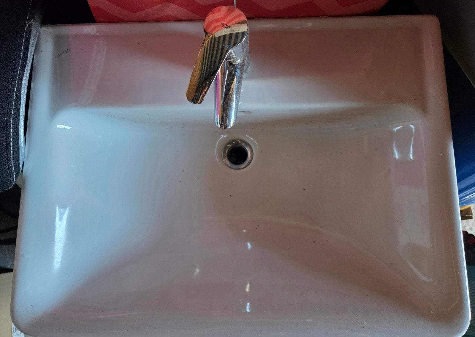 Laufen Pro Wastafel met Grohe Kraan - 60x48 cm, Ophalen