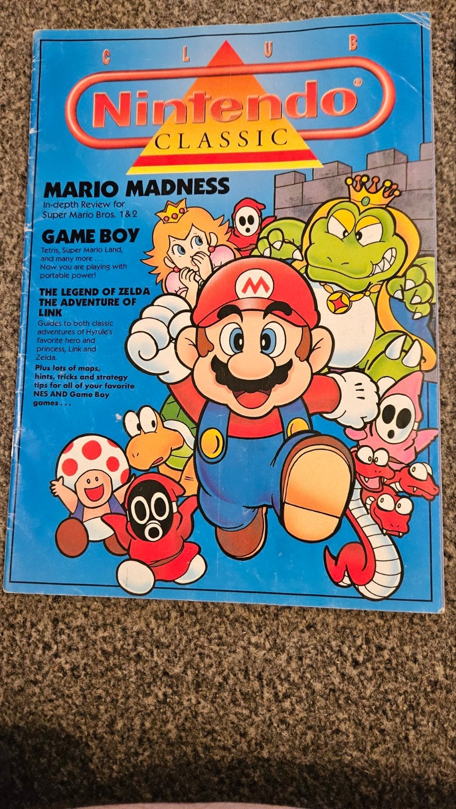 Nintendo Classic Club Magazine - Mario Madness, Zelda,, Ophalen of Verzenden, Gebruikt