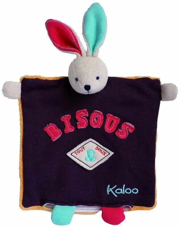 Kaloo sweet life rabbit bisous knuffeldoekje, Verzenden