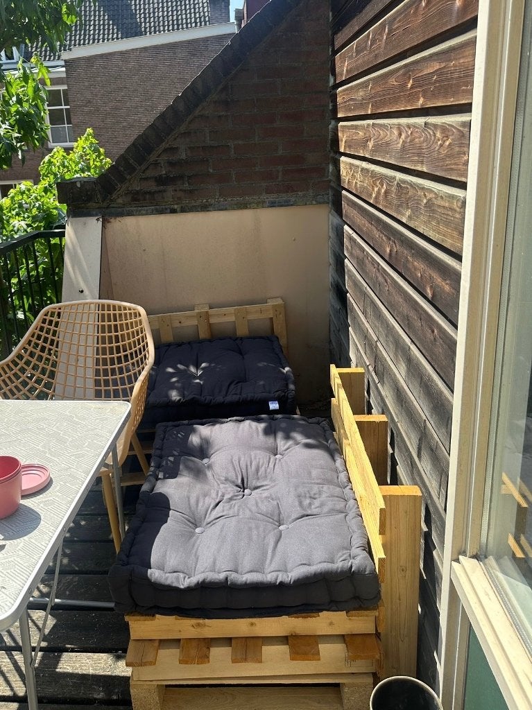 Pallet kussens, Tuin en Terras, Ophalen, Gebruikt
