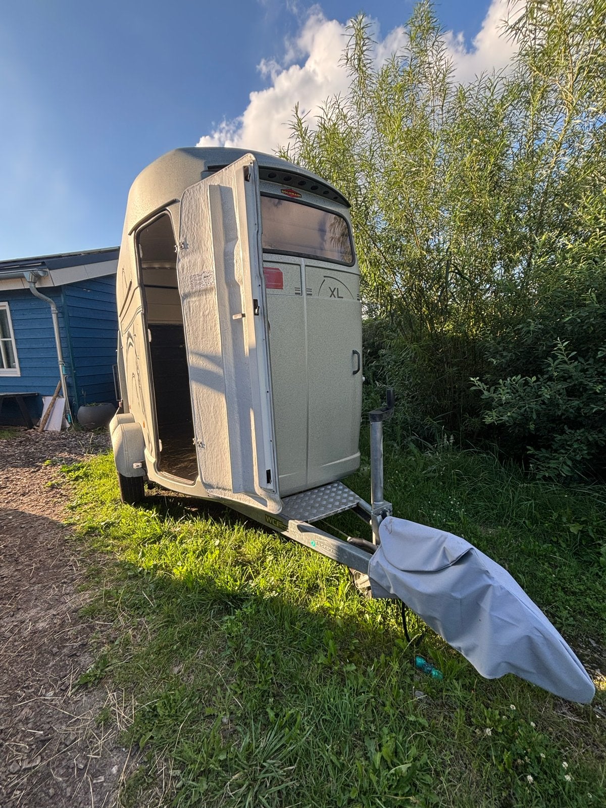Bockman XL, Ophalen, Gebruikt, Polyester, 2-paards trailer