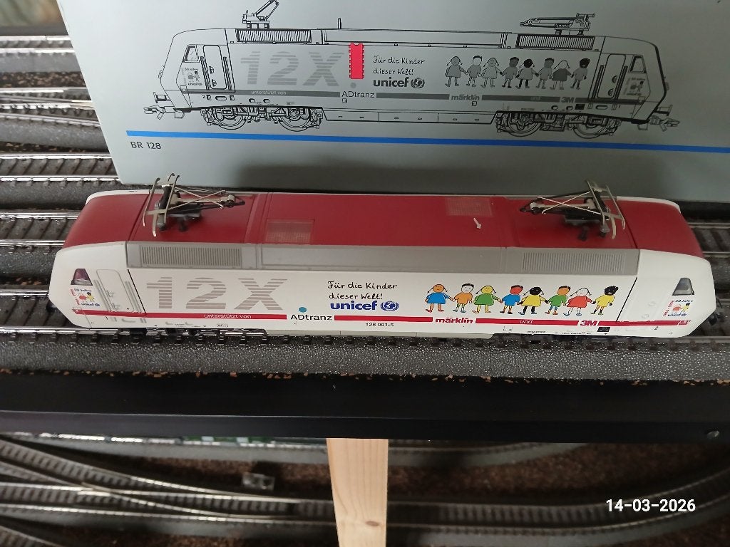 Márklin 37382, Wisselstroom, Locomotief, Ophalen of Verzenden, Zo goed als nieuw