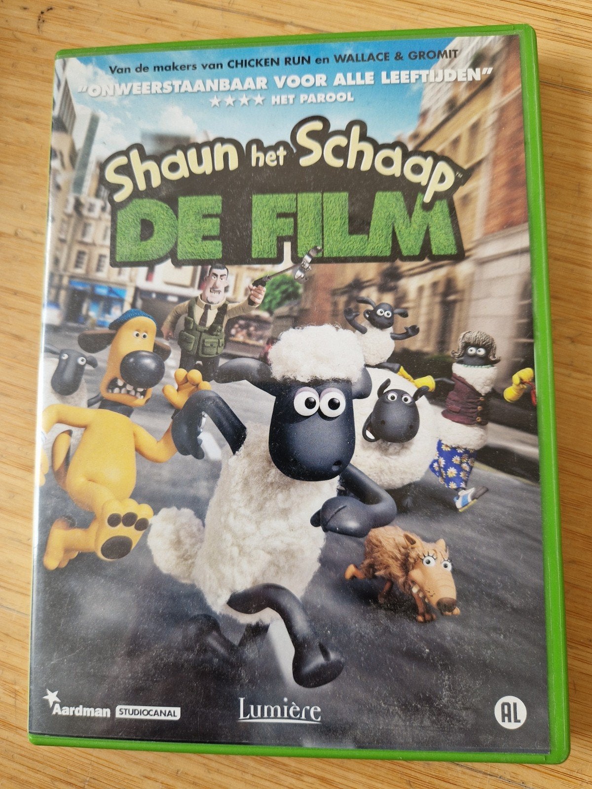 Shaun het Schaap De Film DVD - Familieavontuur, Cd's en Dvd's, Alle leeftijden, Ophalen of Verzenden, Zo goed als nieuw, Familie