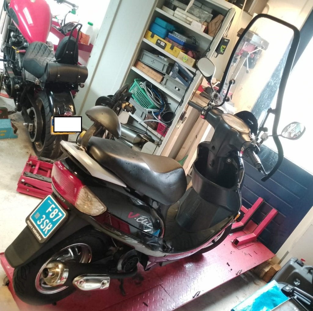 scooters-snor, Fietsen en Brommers, Ophalen, Gebruikt, Benzine, Peugeot