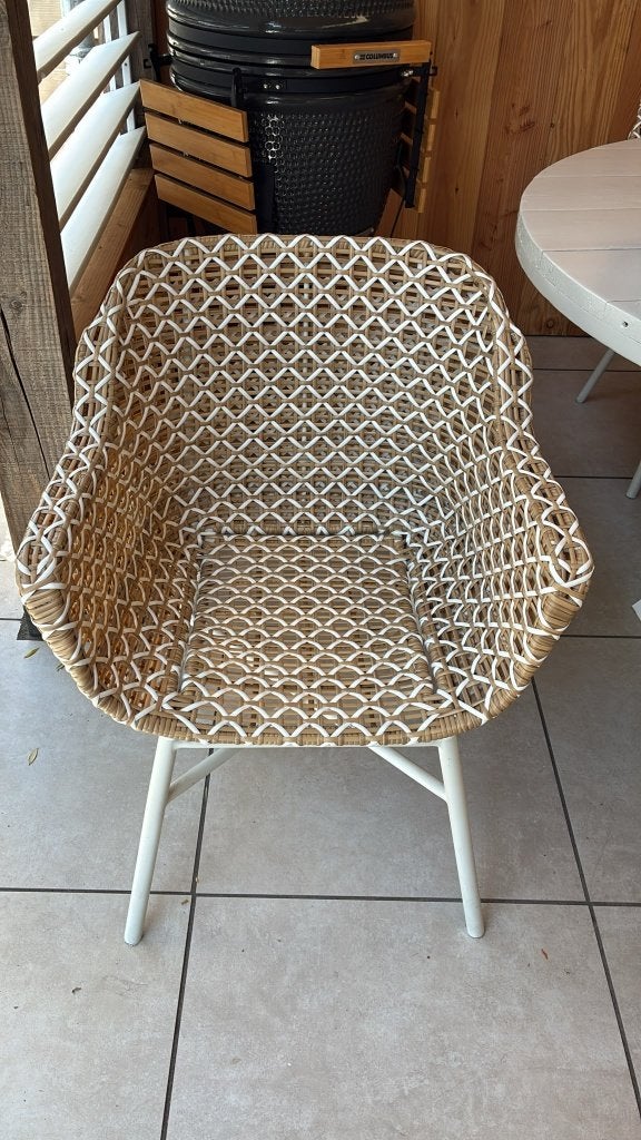 Hartman Tuinstoel, Ophalen, Gebruikt, Wicker