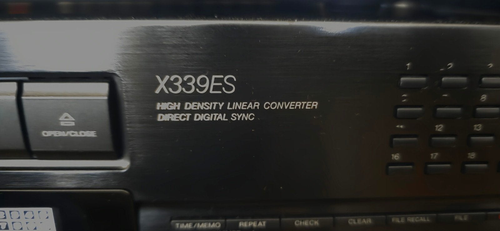Sony  X339 ES CD speler een beauty., Ophalen, Zo goed als nieuw, Sony