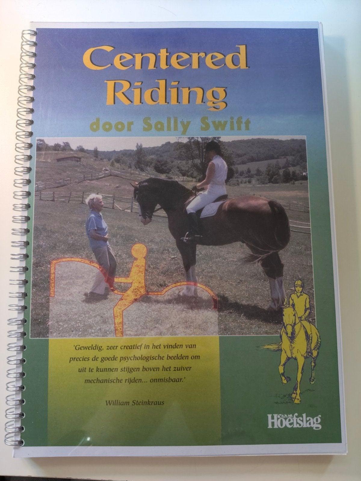 S. Swift - Centered riding deel 1 + 2, Boeken, Ophalen of Verzenden, Zo goed als nieuw, Paarden of Pony's, S. Swift