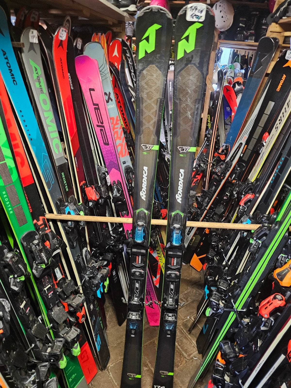 174 NORDICA GT 76 TI ALL SNEEUW GEVORDERD SKI, 160 tot 180 cm, Gebruikt, Overige typen, Ophalen of Verzenden