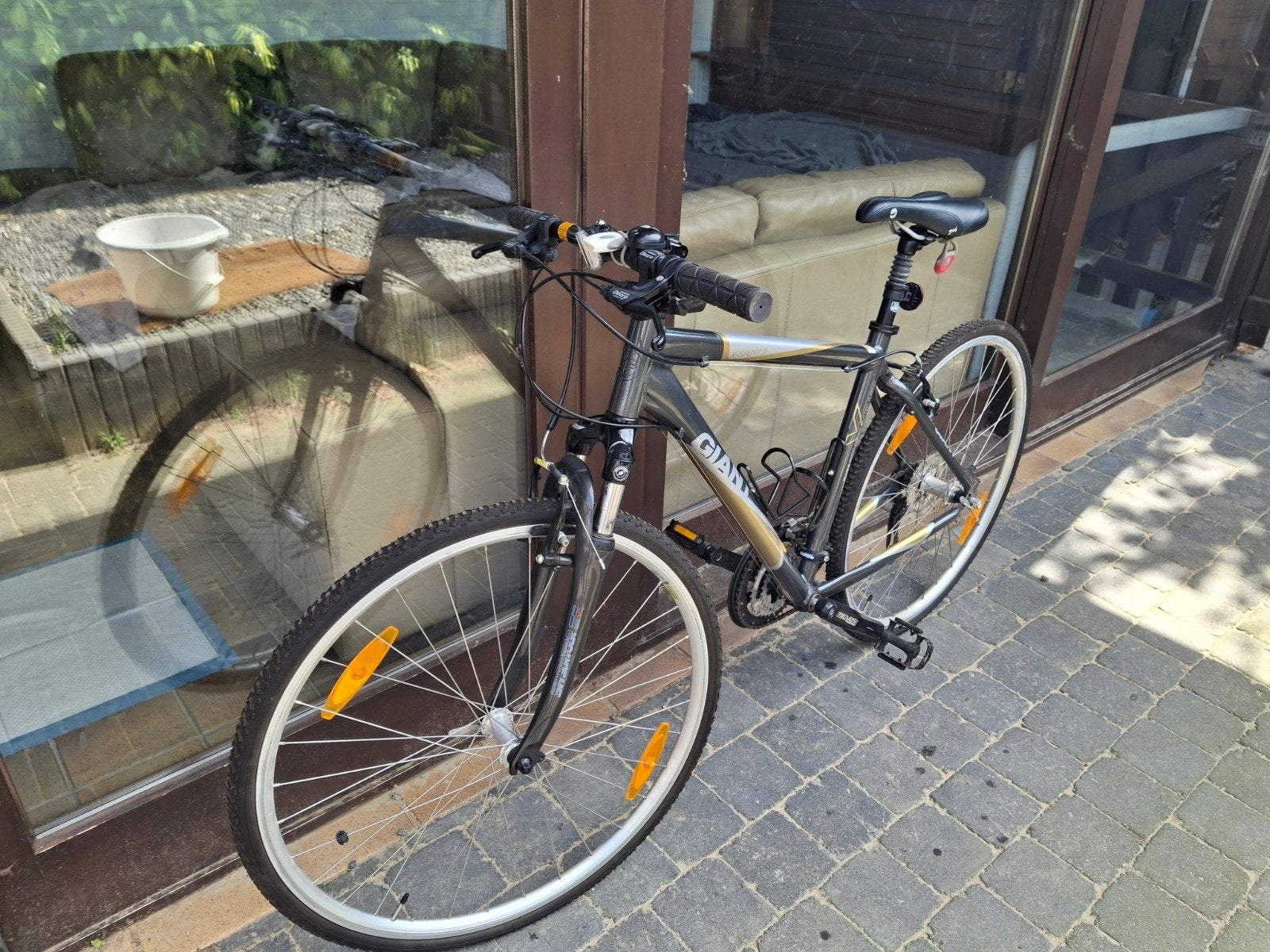 Giant X-Sport 3 City/Trekkingfiets - Aluxx 6000 Series, Ophalen, Velgrem, Versnellingen, Giant