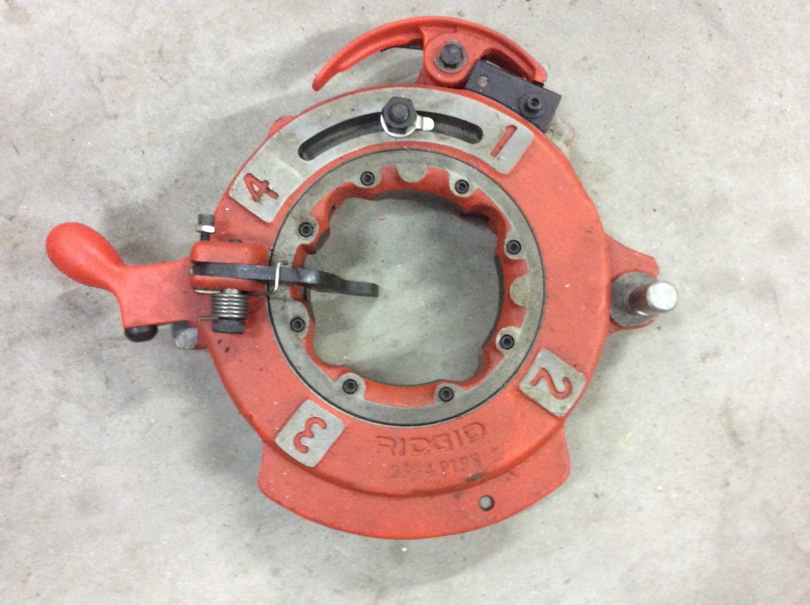 Ridgid model 714 snijblok nieuw 2,5 tot 4 duims, Ophalen of Verzenden, Nieuw