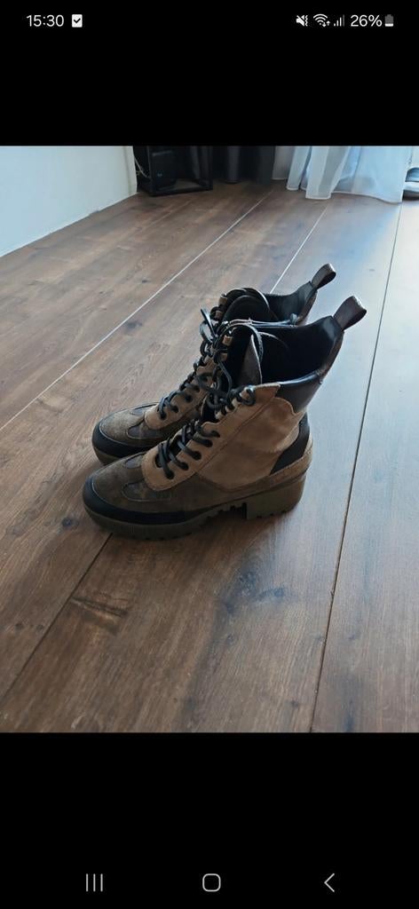 Boots Louis vuitton maat 38, Bruin, Lage of Enkellaarzen, Louis Vuitton, Ophalen of Verzenden