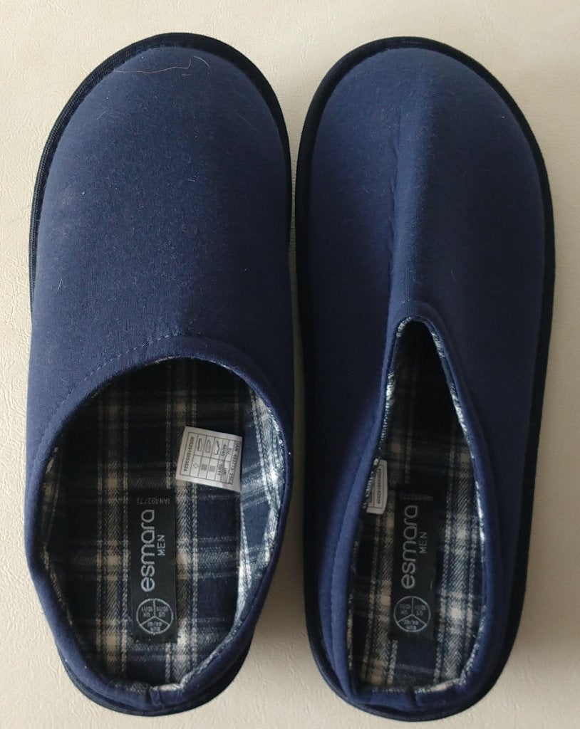 heren sloffen Esmara Men maat 44/45, volgnr 12, Blauw, Esmara Men, Nieuw, Ophalen of Verzenden