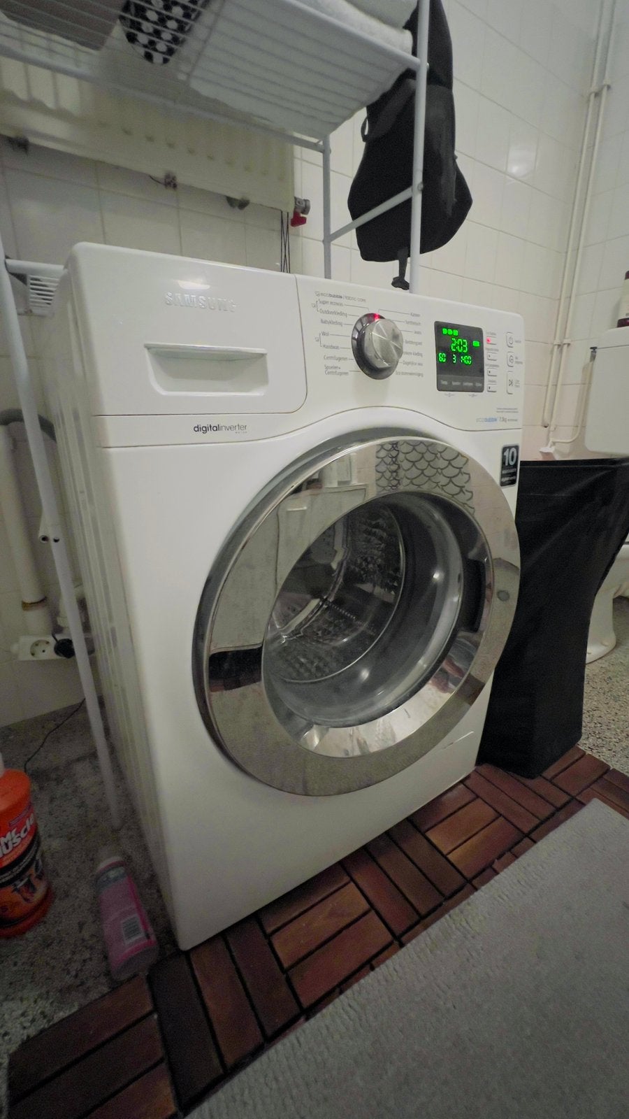 Samsung EcoBubble 7kg 1400 toeren wasmachine, Ophalen, Zo goed als nieuw, Kort programma, 85 tot 90 cm