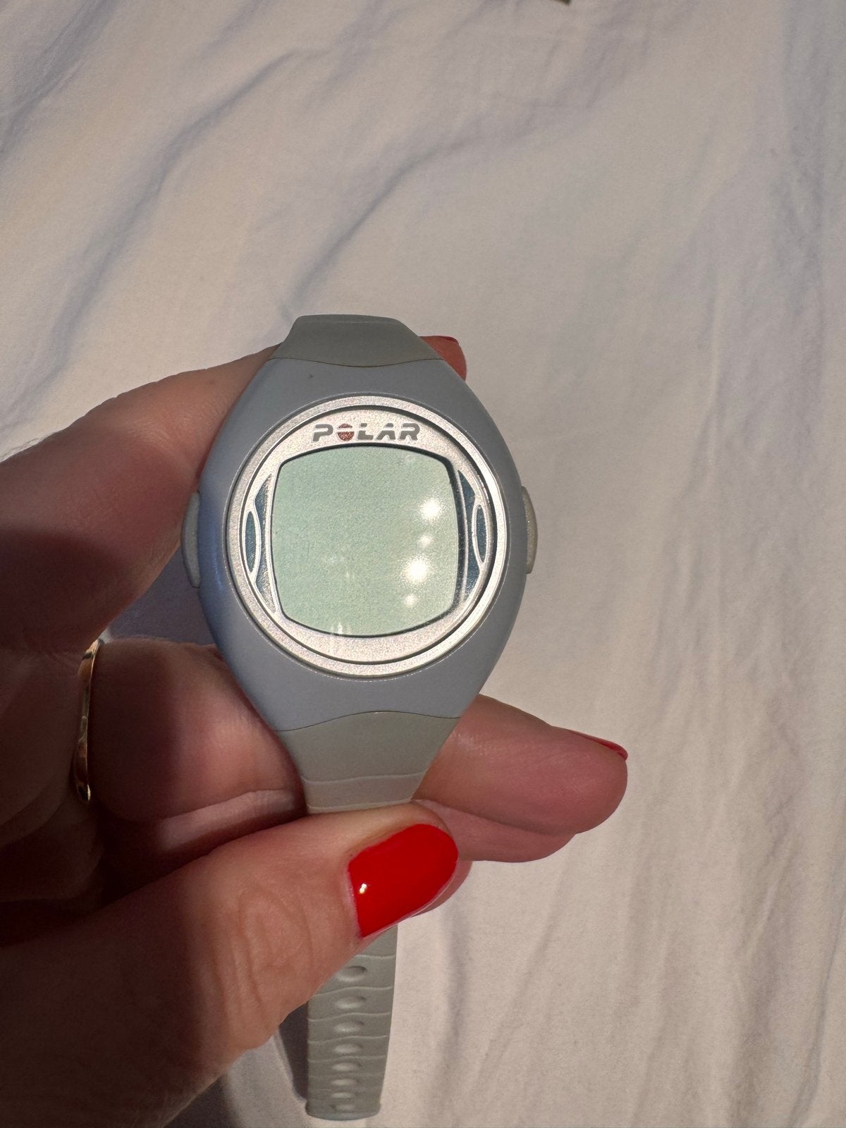 2x Polar sporthorloge  zonder borstband, Gebruikt, Hartslag, Ophalen of Verzenden, Waterdicht