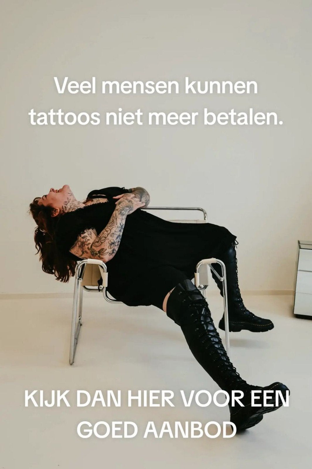 Betaalbare tattoos Eindhoven, Ophalen